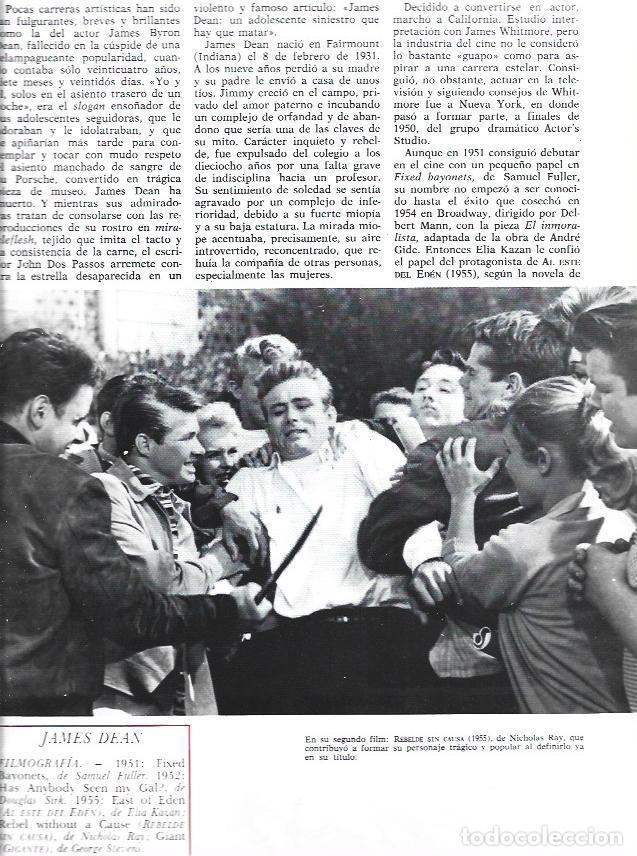 Otros art&iacute;culos de coleccionismo en papel: LAMINA 38335: James Dean en Rebelde sin causa - VVAA