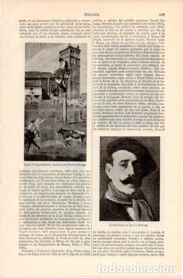 Otros art&iacute;culos de coleccionismo en papel: LAMINA V46713: Autorretrato de Ignacio Zuloaga - Varios