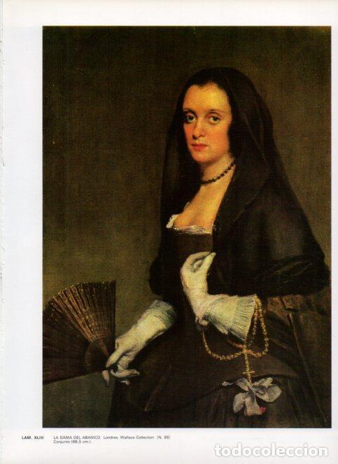 Otros art&iacute;culos de coleccionismo en papel: LAMINA V47156: La dama del abanico por Velazquez