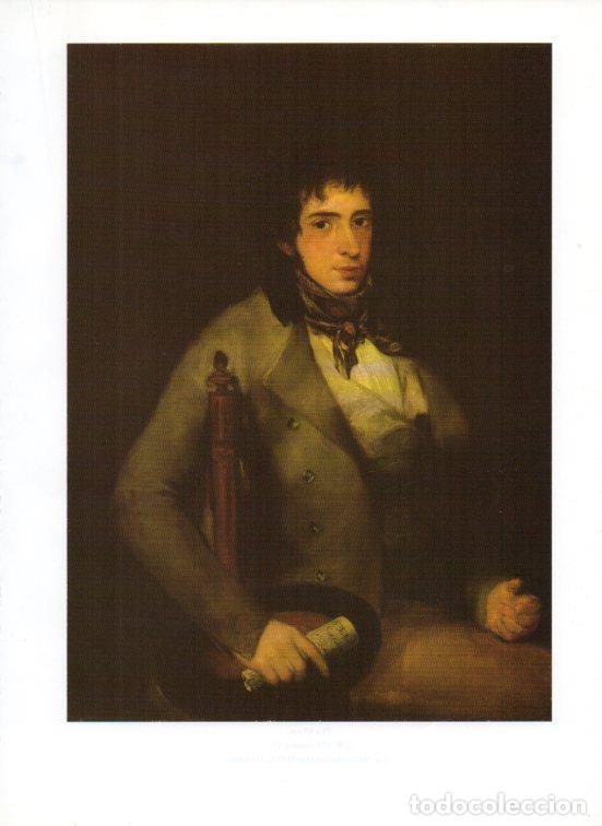 Otros art&iacute;culos de coleccionismo en papel: LAMINA V47114: Isidro Gonzalez Velazquez por Goya