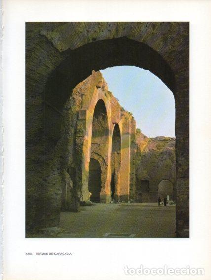 Otros art&iacute;culos de coleccionismo en papel: LAMINA V47011: Terma de Caracalla, Roma - Raymonde de Gans