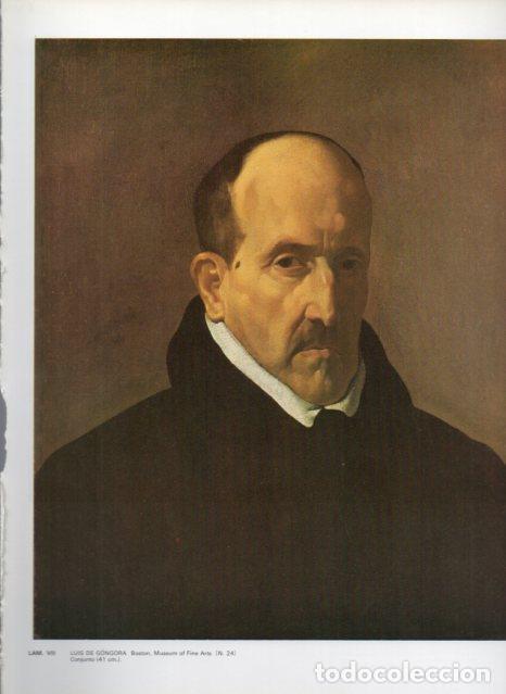 Otros art&iacute;culos de coleccionismo en papel: LAMINA V47138: Luis de Gongora por Velazquez