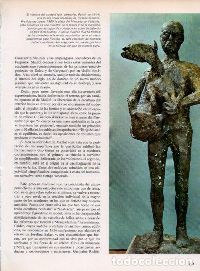 Otros art&iacute;culos de coleccionismo en papel: LAMINA V48123: El hombre del cordero por Picasso - J. Pijoan