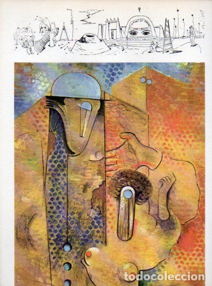 Altri oggetti di carta: LAMINA V48017: Los grandes enamorados por Max Ernst - J. Pijoan