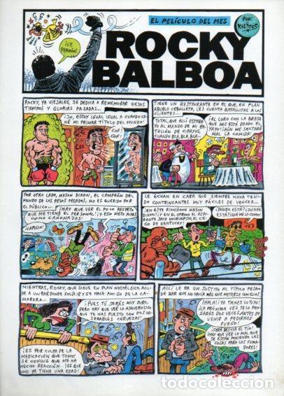 Otros art&iacute;culos de coleccionismo en papel: LAMINA V48487: Comic Rocky Balboa por Kalitos