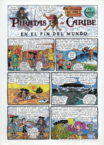 Otros art&iacute;culos de coleccionismo en papel: LAMINA V48546: Comic Piratas del Caribe por Kalitos