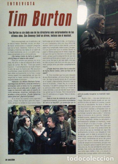 Otros art&iacute;culos de coleccionismo en papel: LAMINA V48443: Tim Burton