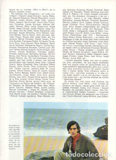 Otros art&iacute;culos de coleccionismo en papel: LAMINA V48887: Joan Manuel Serrat a la platja