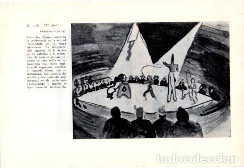 Altri oggetti di carta: LAMINA V48804: El circo por Chaterhouse School - Herbert Read