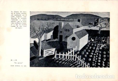 Paper Collecting Others: LAMINA V48799: La granja por Bath School of Art - Herbert Read