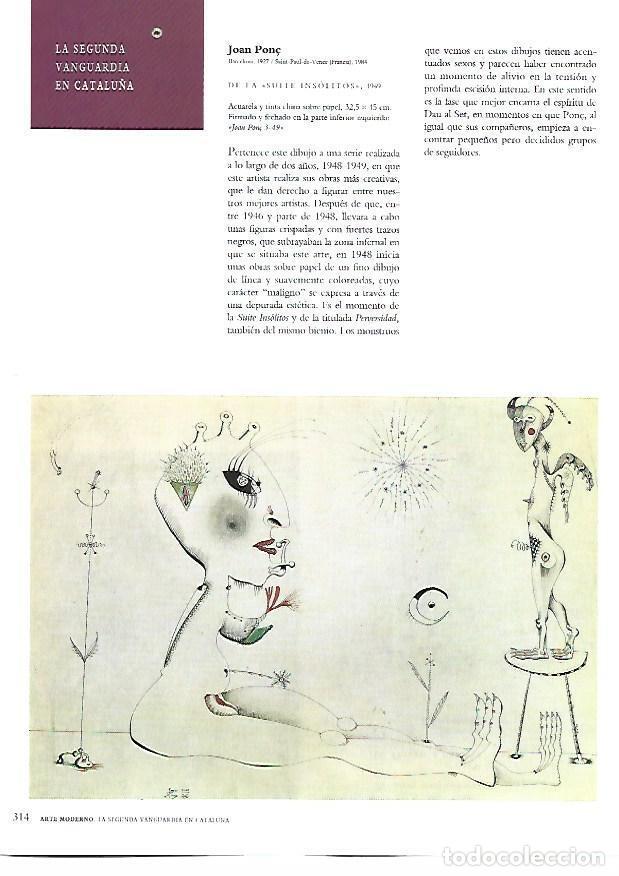 Otros art&iacute;culos de coleccionismo en papel: LAMINA 39066: De la suite insolitos, por Joan Pon&ccedil; - VVAA