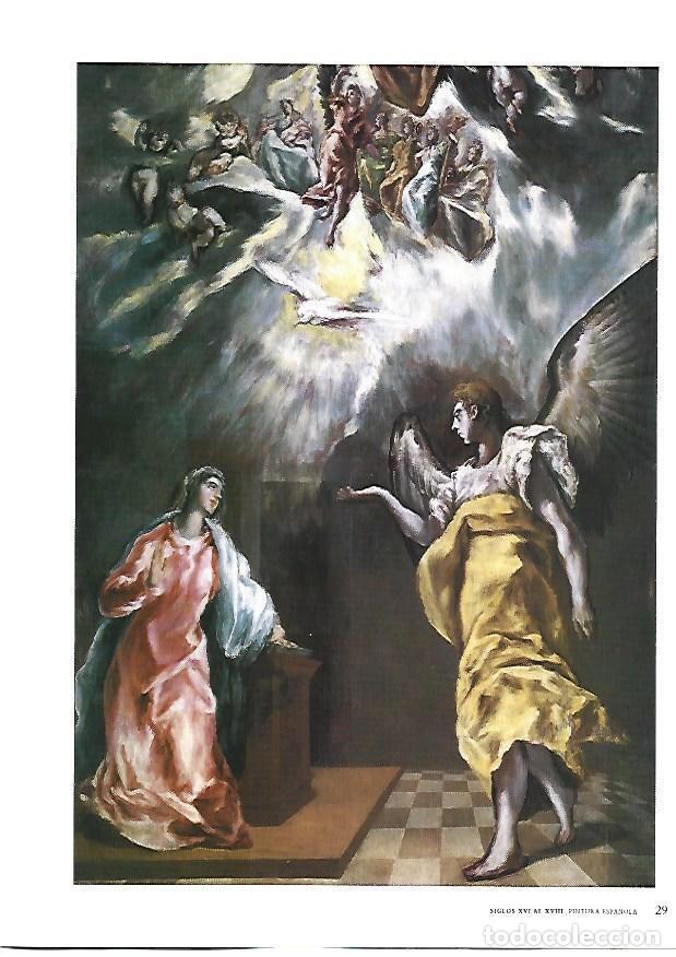 Paper Collecting Others: LAMINA 38942: Anunciacion, por El Greco - VVAA