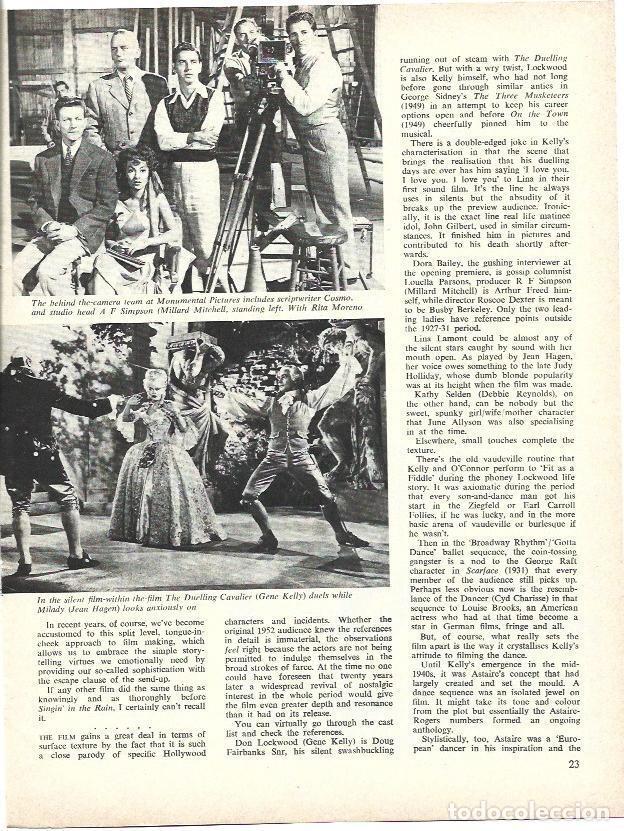 Outros artigos de papel: LAMINA 39441: Rodaje de The Duelling Cavalier con Gene Kelly - VVAA
