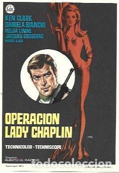 Otros art&iacute;culos de coleccionismo en papel: LAMINA 39258: Operaci&oacute;n Lady Chaplin
