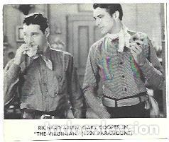 Otros art&iacute;culos de coleccionismo en papel: LAMINA 40051: Gary Cooper y Richard Arlen en The Virginian