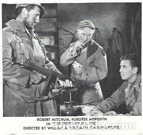 Otros art&iacute;culos de coleccionismo en papel: LAMINA 40055: Robert Mitchum en The Story of G. I. Joe
