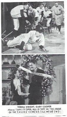 Otros art&iacute;culos de coleccionismo en papel: LAMINA 40091: Gary Cooper en The Pride of the Yankees