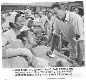 Otros art&iacute;culos de coleccionismo en papel: LAMINA 40225: gary Cooper y Carol Thurston en The Story of Dr. Wasell
