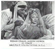 Otros art&iacute;culos de coleccionismo en papel: LAMINA 40042: Marlene Dietrich en Kismet