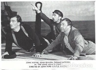Otros art&iacute;culos de coleccionismo en papel: LAMINA 40230: John Wayne en The Long Voyage Home