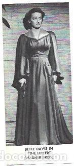 Otros art&iacute;culos de coleccionismo en papel: LAMINA 40150: Bette Davis en La carta