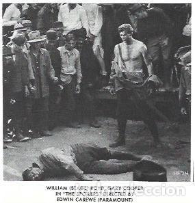 Otros art&iacute;culos de coleccionismo en papel: LAMINA 40249: Gary Cooper en The Spoilers