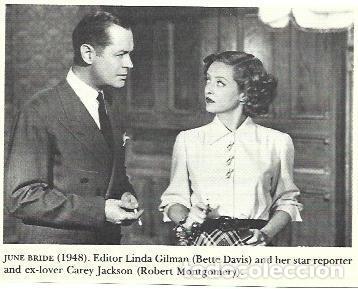 Otros art&iacute;culos de coleccionismo en papel: LAMINA 39710: Escena de jude Bride con Bette Davis