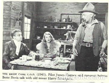 Otros art&iacute;culos de coleccionismo en papel: LAMINA 39713: Escena de The bride came c.o.d. con Bette Davis