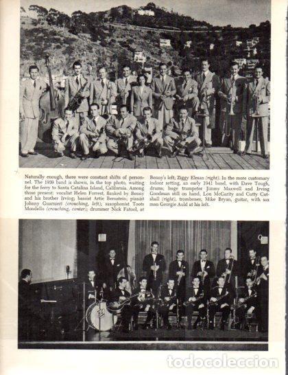 Otros art&iacute;culos de coleccionismo en papel: LAMINA V50307: Band of Benny Goodman waiting for the ferry to Santa Catalina Island 1939 - Orrin Kee