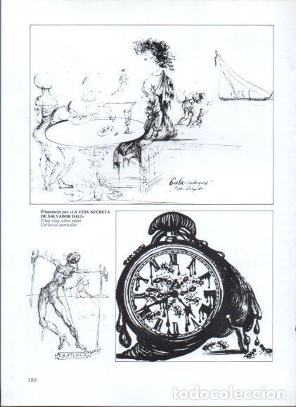 Otros art&iacute;culos de coleccionismo en papel: LAMINA V50435: Ilustracio per La vida secreta de Salvador Dali Gala Cadaques por Dali