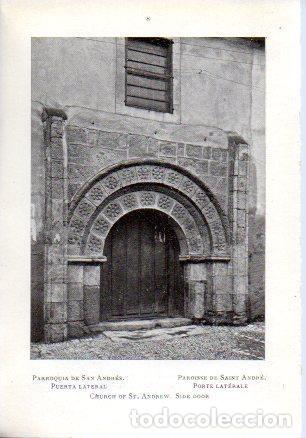Otros art&iacute;culos de coleccionismo en papel: LAMINA V49610: Ciudad Rodrigo. Parroquia de San Andres, puerta lateral - Luis M&ordf; Cabello y Lapiedra