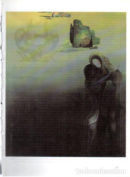 Otros art&iacute;culos de coleccionismo en papel: LAMINA V50188: Salvador Dali. Gradiva retroba les ruines antropomorfes