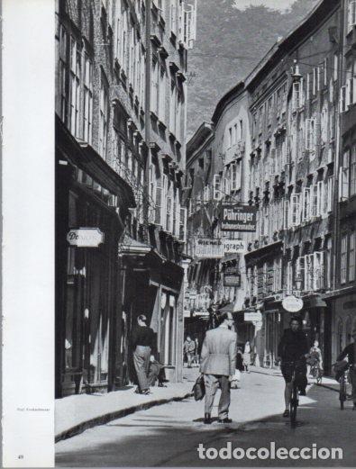 Otros art&iacute;culos de coleccionismo en papel: LAMINA V50141: Austria. Calle donde nacio Mozart en Salzburgo