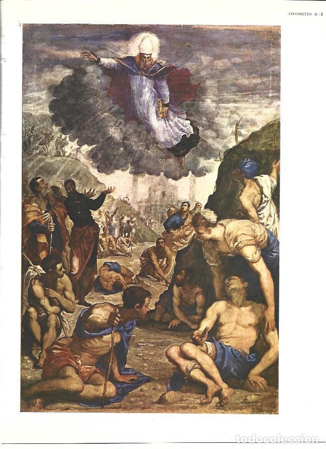 Otros art&iacute;culos de coleccionismo en papel: LAMINA 40301: San Agustin curando a los cojos, por Tintoretto - Varios