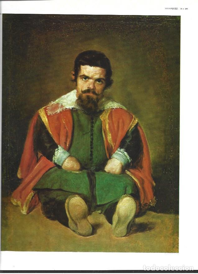 Otros art&iacute;culos de coleccionismo en papel: LAMINA 40385: El bufon Sebastian de Mora, por Velazquez - Varios