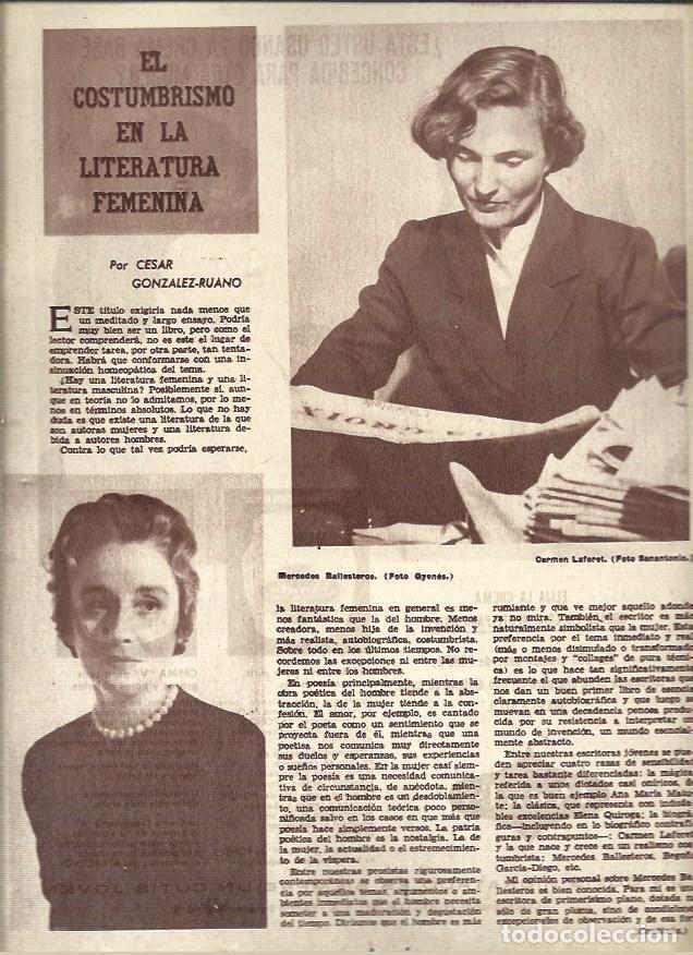 Otros art&iacute;culos de coleccionismo en papel: LAMINA 41007: Mercedes Ballesteros y Carmen Laforel - VVAA