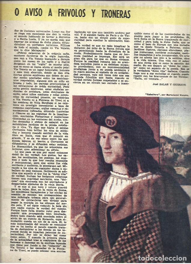 Altri oggetti di carta: LAMINA 41030: Caballero, por Bartolome Veneto - VVAA