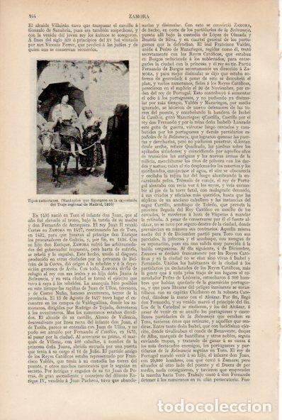 Otros art&iacute;culos de coleccionismo en papel: LAMINA ESPASA V51999: Tipos de Zamora, exposicion Traje regional de Madrid 1925 - Varios