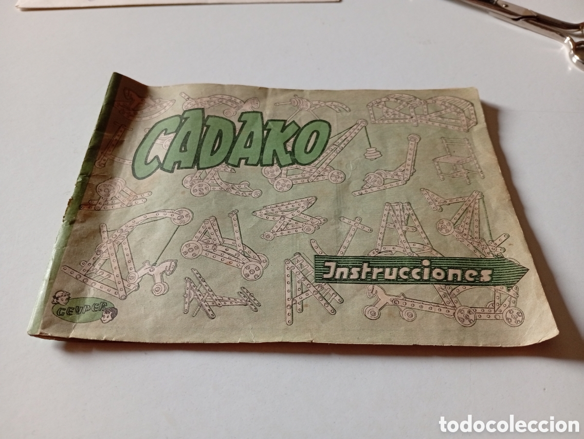 Otros Art&iacute;culos de Coleccionismo en Papel: Cat&aacute;logo instrucciones CADAKO,GEYPER