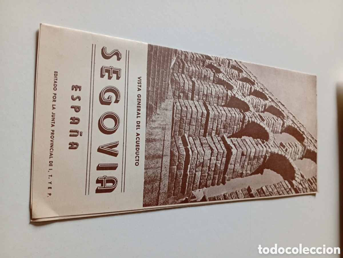 Otros Art&iacute;culos de Coleccionismo en Papel: Folleto tur&iacute;stico Segovia