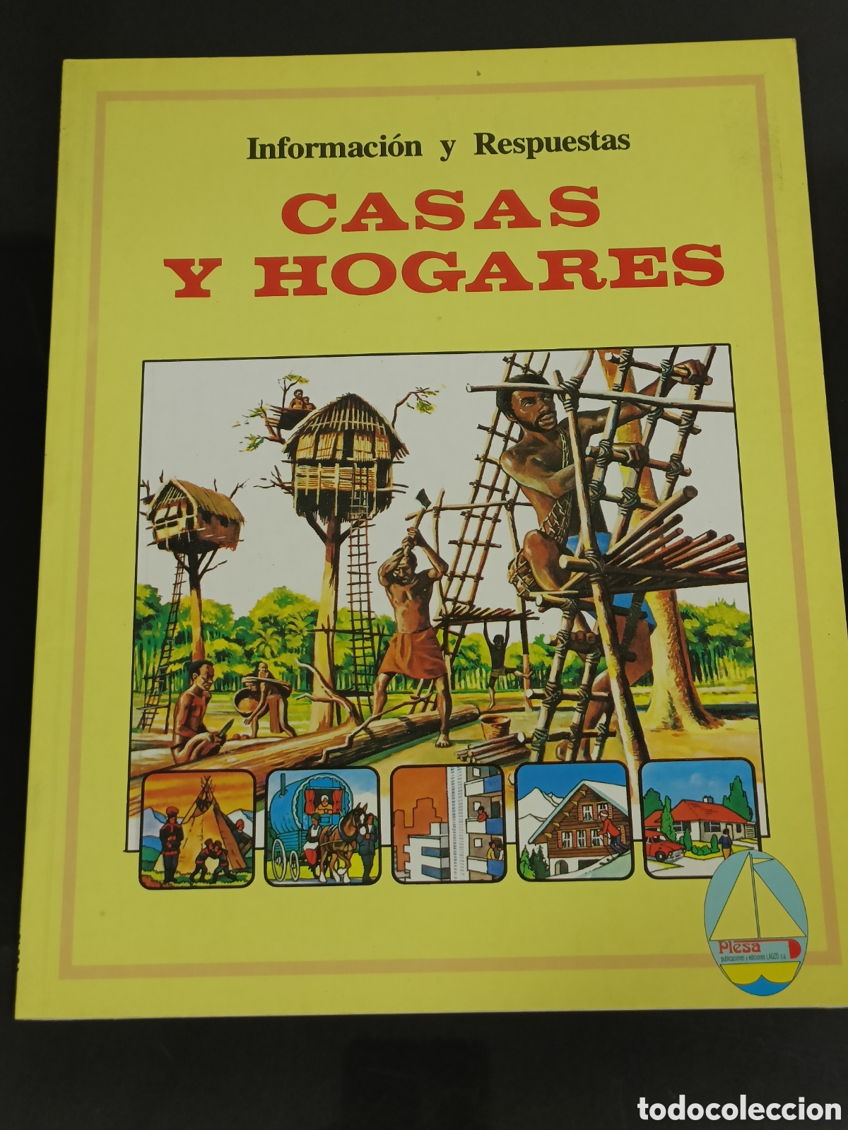 Otros Art&iacute;culos de Coleccionismo en Papel: Libro Casas y Hogares - PLESA - SM (1990)