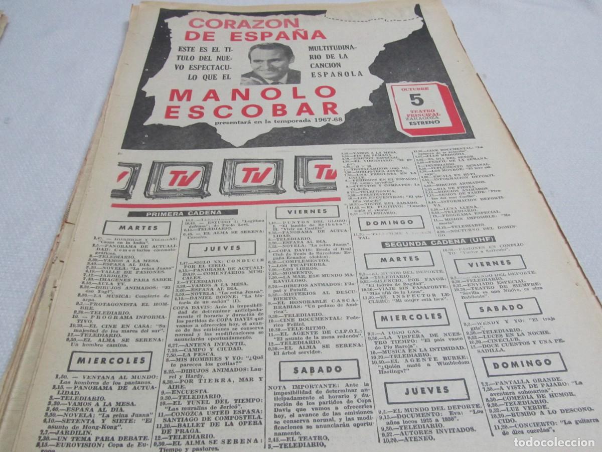 Otros Art&iacute;culos de Coleccionismo en Papel: MANOLO ESCOBAR, ARTICULOS DE PRENSA A&Ntilde;O 1967
