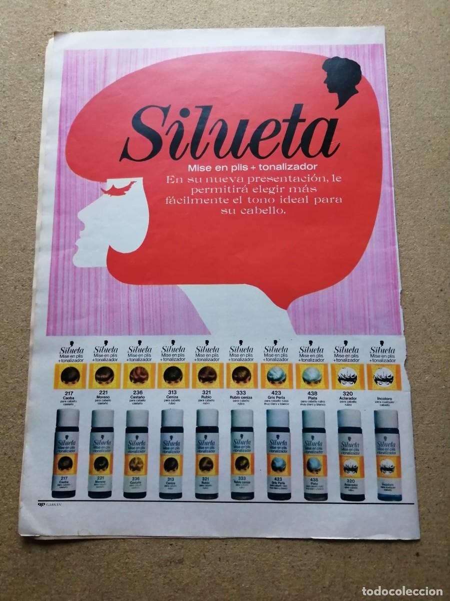 Otros Art&iacute;culos de Coleccionismo en Papel: ANUNCIO. TONALIZADOR DE CABELLO SILUETA