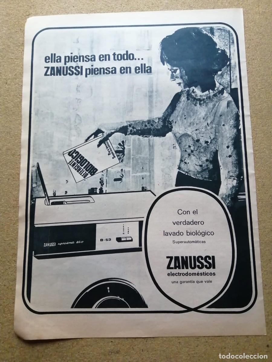 Otros Art&iacute;culos de Coleccionismo en Papel: ANUNCIO. LAVADORA ZANUSSI