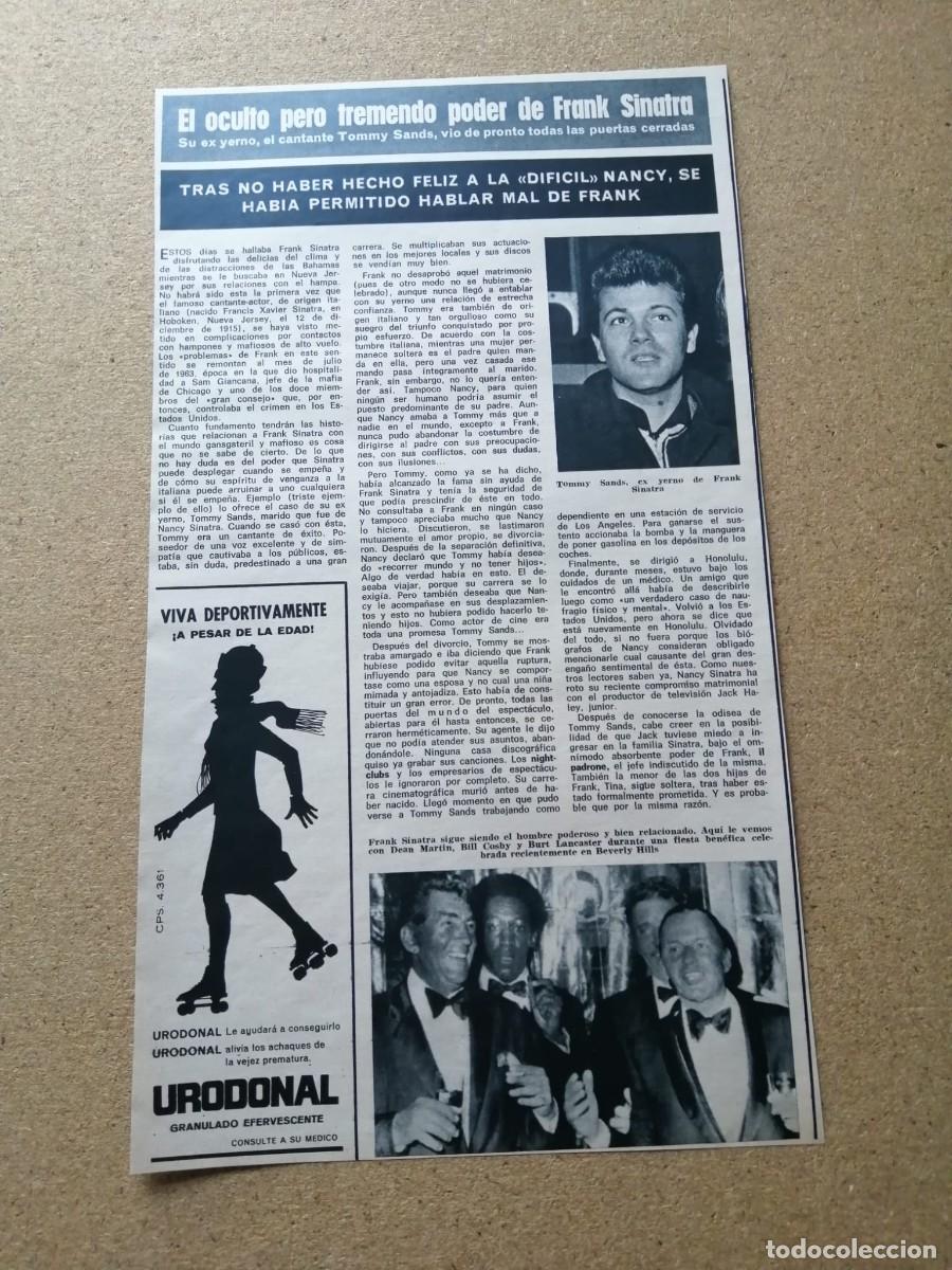 Otros Art&iacute;culos de Coleccionismo en Papel: REPORTAJE. EL OCULTO PODER DE FRANK SINATRA