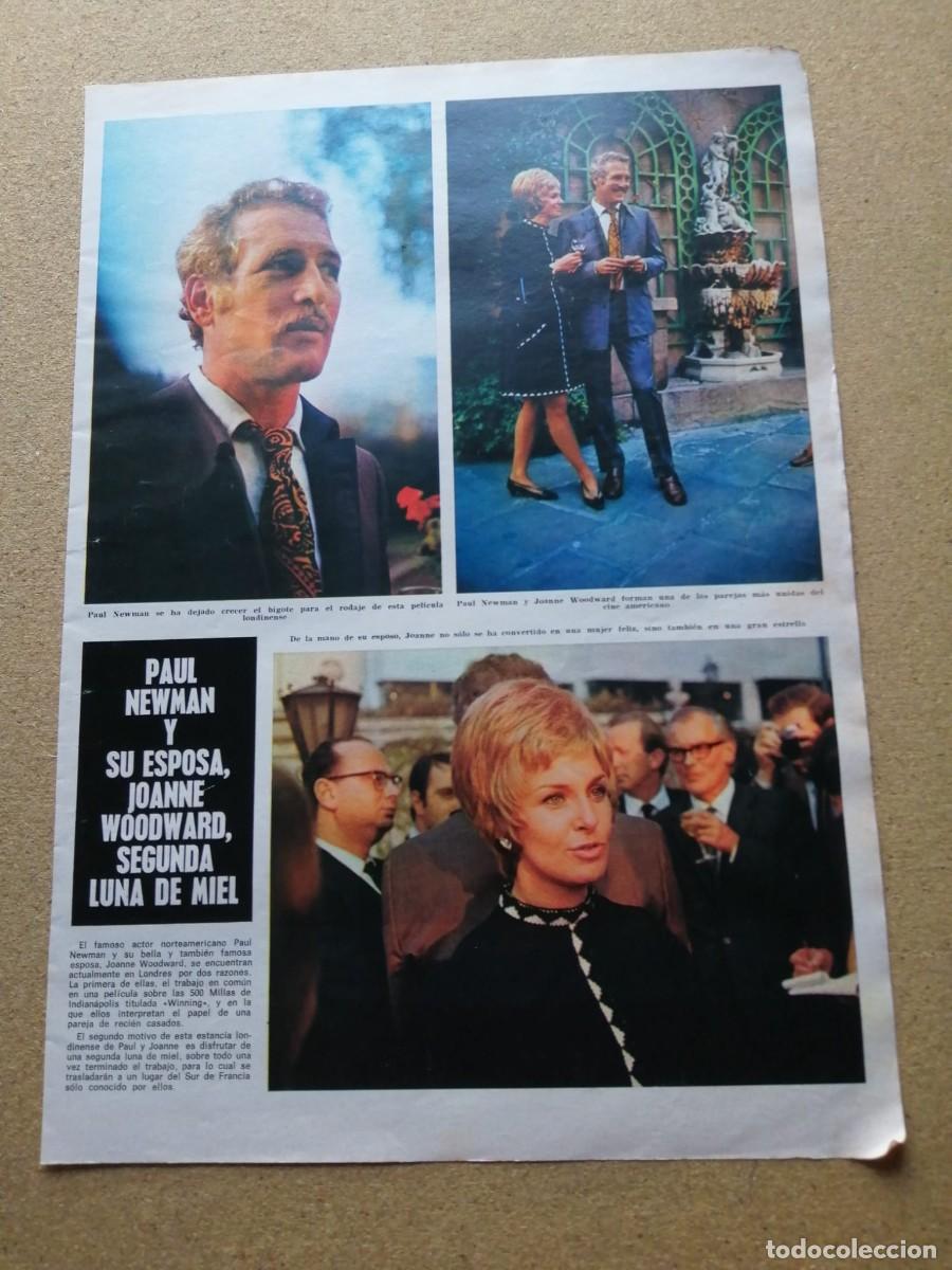 Otros Art&iacute;culos de Coleccionismo en Papel: REPORTAJE PAUL NEWMAN - JOANNE WOODWARD, SEGUNDA LUNA DE MIEL