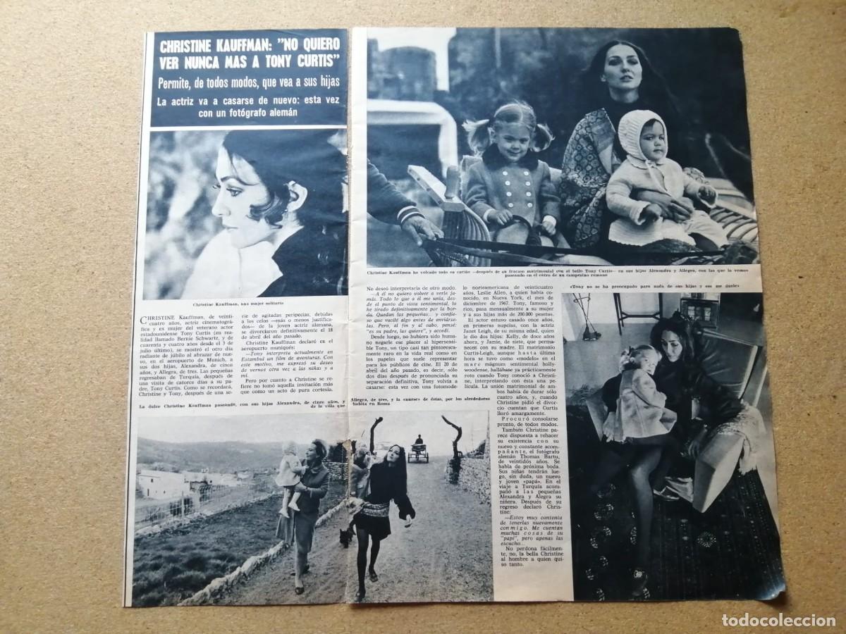 Otros Art&iacute;culos de Coleccionismo en Papel: REPORTAJE. CHRISTINE KAUFFMAN