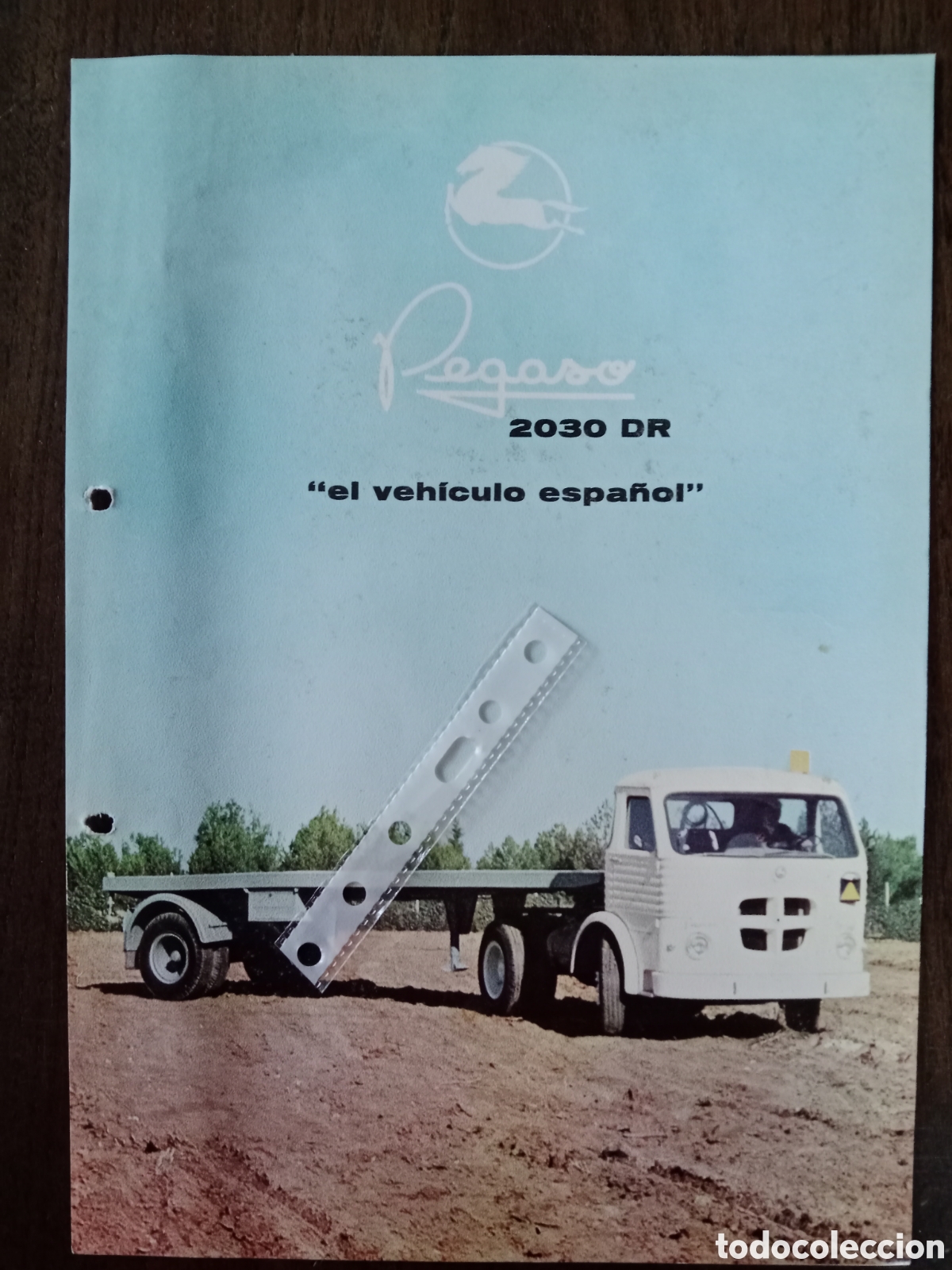 Otros Art&iacute;culos de Coleccionismo en Papel: Cat&aacute;logo cami&oacute;n Pegaso 2030 DR de 1967