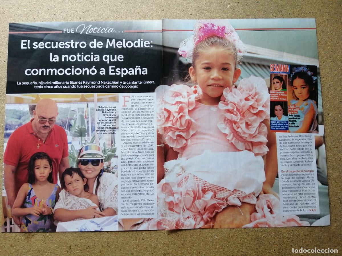 Otros Art&iacute;culos de Coleccionismo en Papel: REPORTAJE. FUE NOTICIA, EL SECUESTRO DE MELODIE