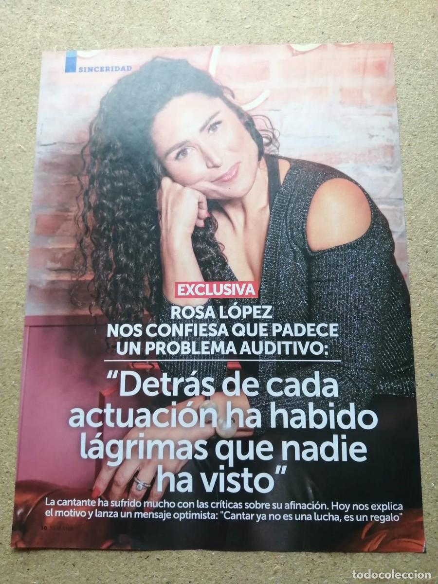 Otros Art&iacute;culos de Coleccionismo en Papel: REPORTAJE. ROSA LOPEZ